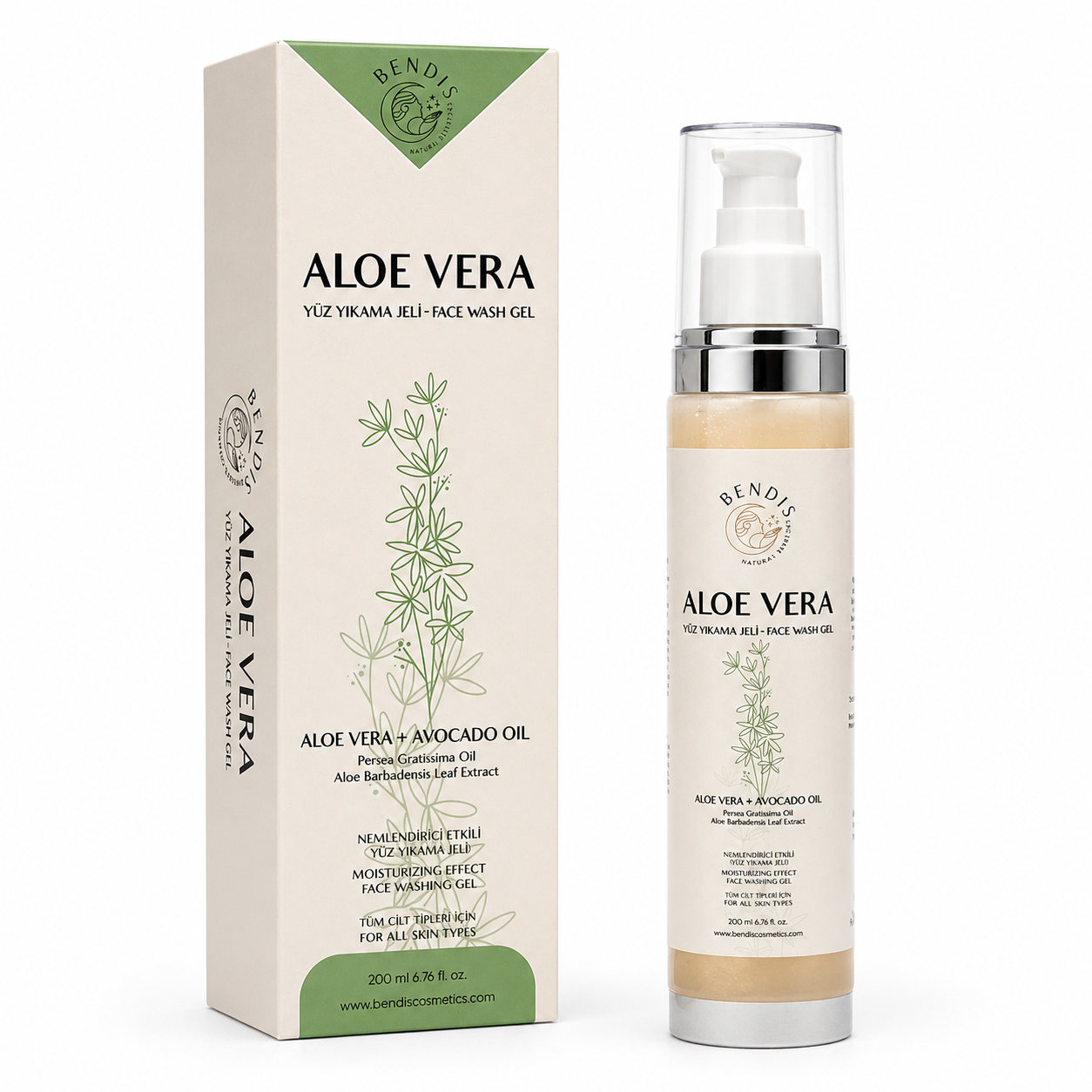 Bendis Alovera Face Wash Gel