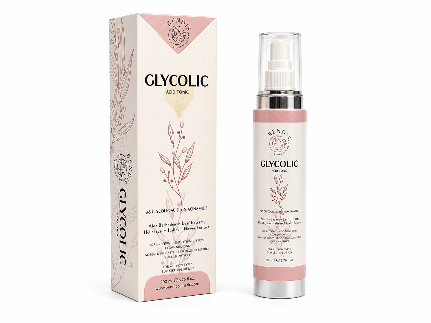 Bendis Glycolic Face Cleansing Toner