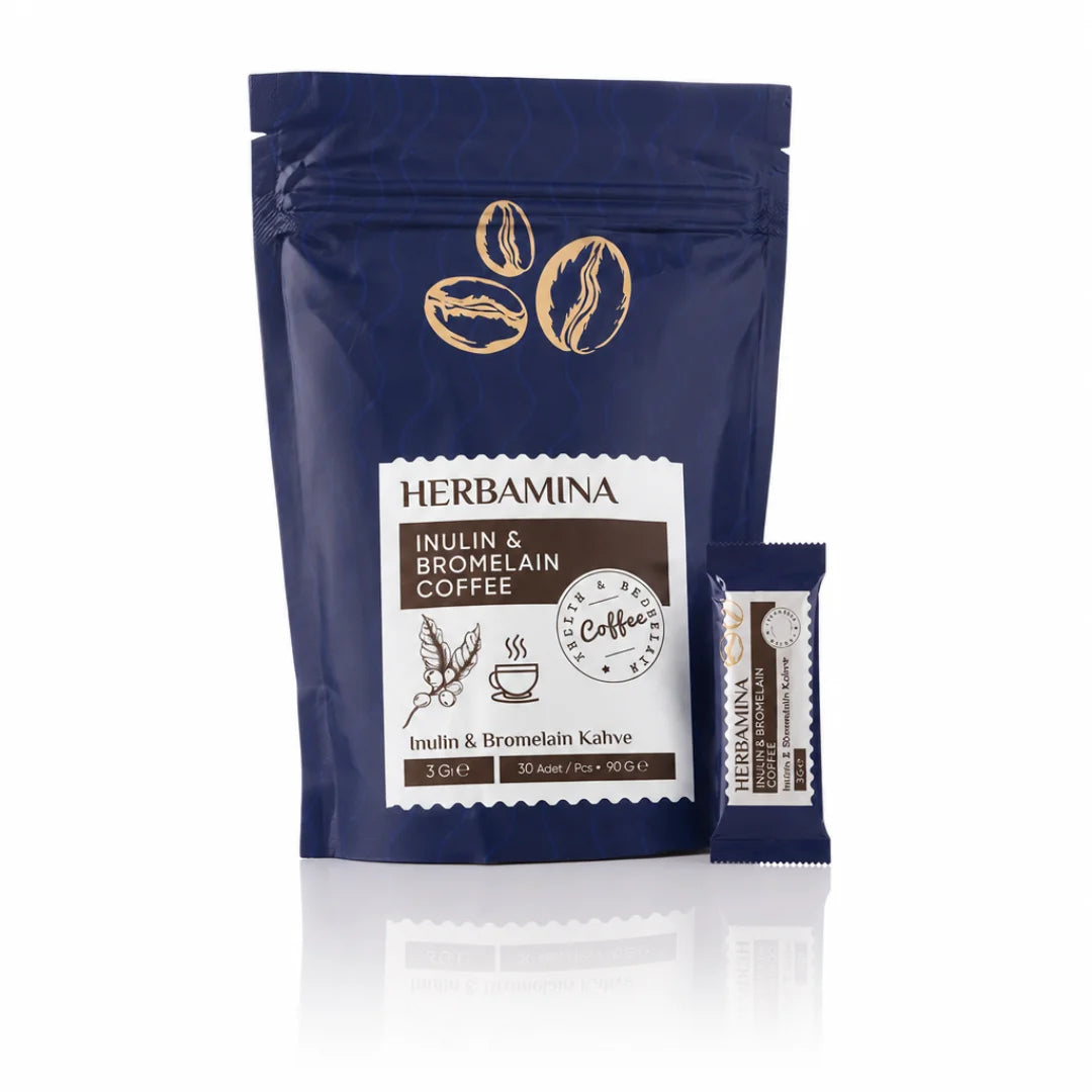 Herbamina Inulin & Bromelain Kaffee
