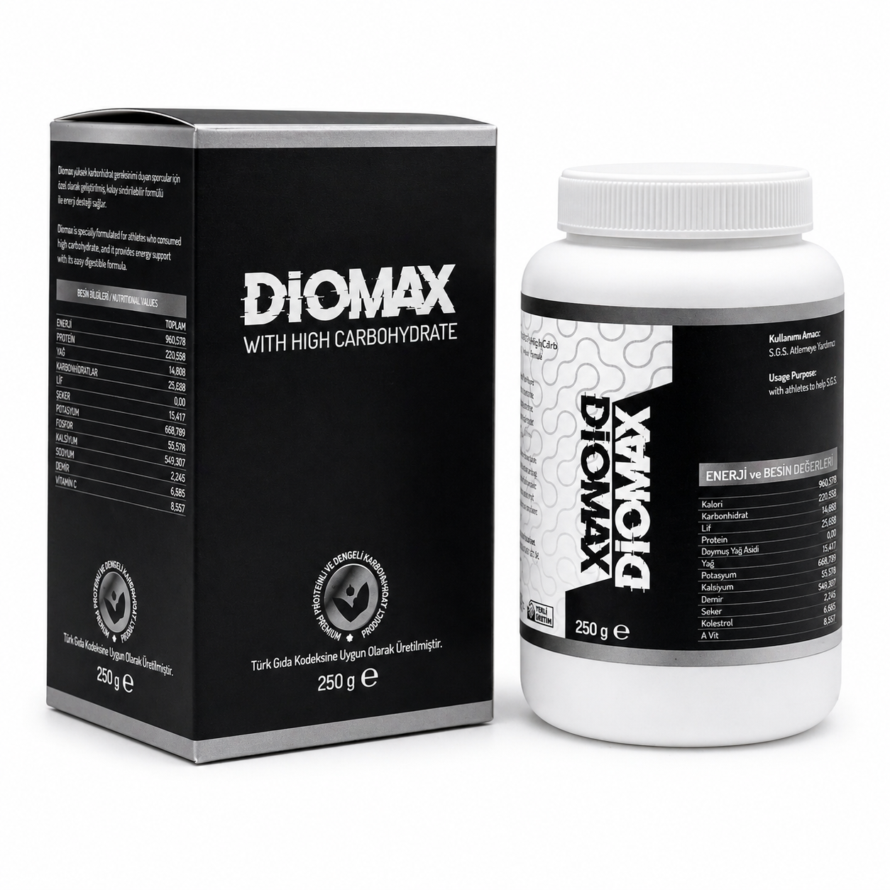 Diomax High Carbohydrate Powder