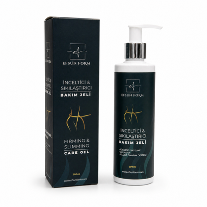 Efsun Form 3-Step Wellness Set (Detox Tea, Capsules & Firming Care Gel)