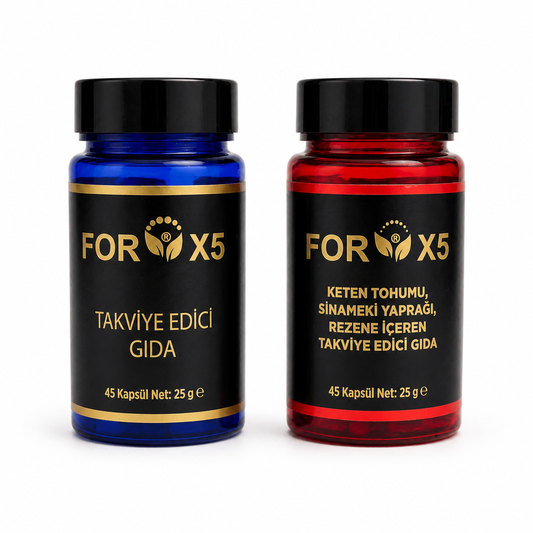 FORX5 Herbal Supplement Double Set