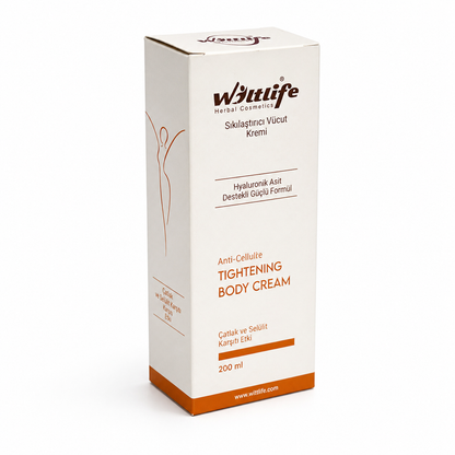 Wiltlife Tightening Body Cream – Anti-Cellulite & Anti-Stretch Formula (200ml)