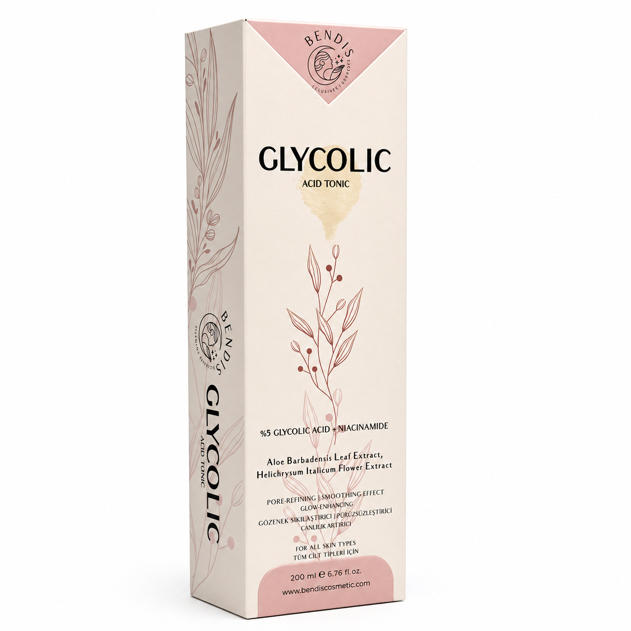 Bendis Glycolic Face Cleansing Toner